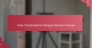 How I illustrated for Penguin Random House